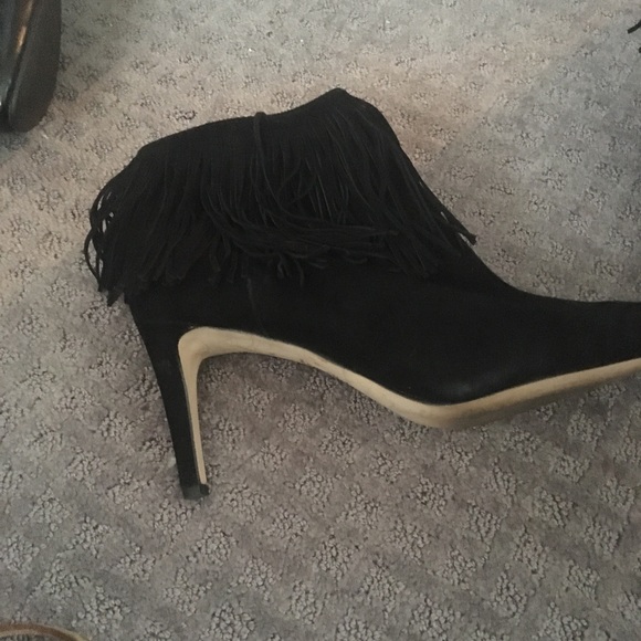 Fringe Suede boots - Picture 2 of 2